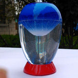Movement Liquid Hourglass Creative Volcano Oil Sandglass Home Decor Craft Glass Ornaments Sand Timer Christmas Valentine Gifts
