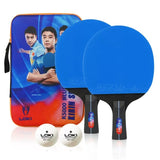 Table Tennis Rackets Pairs Of Shooting Beginners Entertainment Students