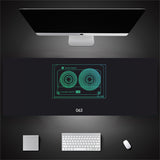Industrial Style Tech Oversized Seam Keyboard Mouse Desk Pad