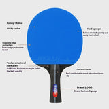Table Tennis Rackets Pairs Of Shooting Beginners Entertainment Students