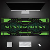 Industrial Style Tech Oversized Seam Keyboard Mouse Desk Pad